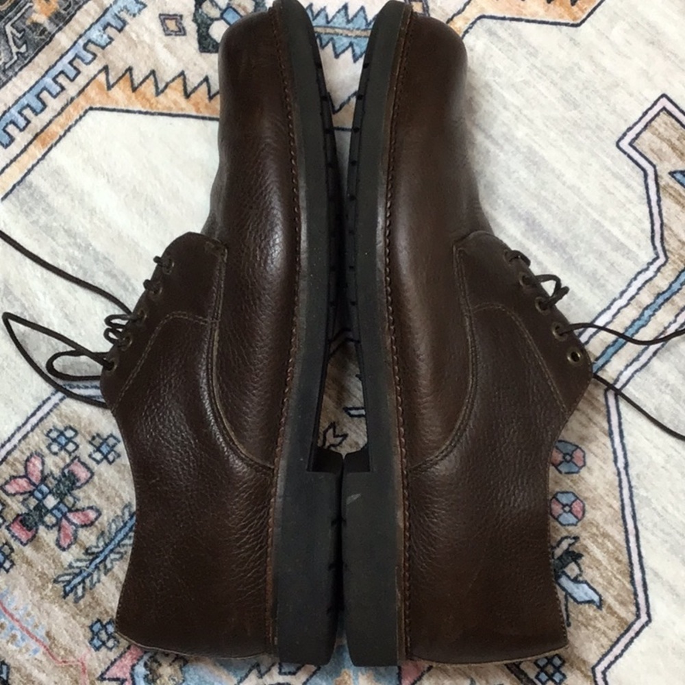 🇺🇸Red Wing Shoes Brown Leather Pebble Finish Lace Up Slip Resistant Sz.12 - Picture 12 of 13